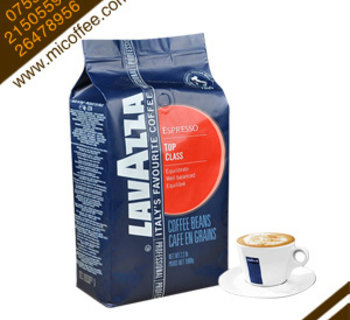 意大利原裝進口拉瓦薩咖啡豆lavazza TOP CLASS紅標(biāo)牌意式經(jīng)典1kg